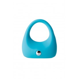 Голубое эрекционное виброкольцо TOYFA A-Toys из силикона