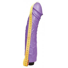 Фиолетовый вибратор-гигант Giant Lover - 33 см.